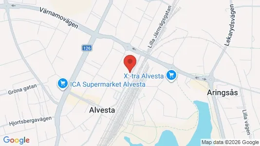 Lägenheter att hyra i Alvesta - Bild från Google Street View