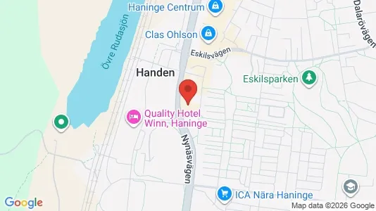 Lägenheter att hyra i Haninge - Bild från Google Street View