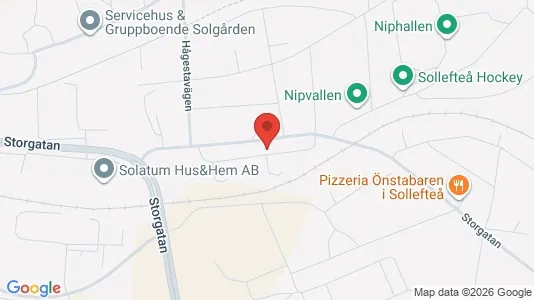 Lägenheter att hyra i Sollefteå - Bild från Google Street View