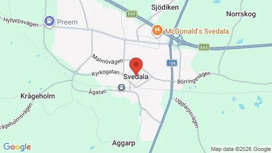 Lägenheter att hyra i Svedala - Bild från Google Street View