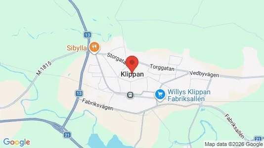 Lägenheter att hyra i Klippan - Bild från Google Street View
