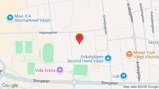 Lägenheter att hyra i Växjö - Bild från Google Street View