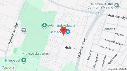 Lägenheter att hyra i Fosie - kort over placeringen