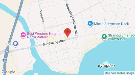 Lägenheter att hyra i Askersund - Bild från Google Street View