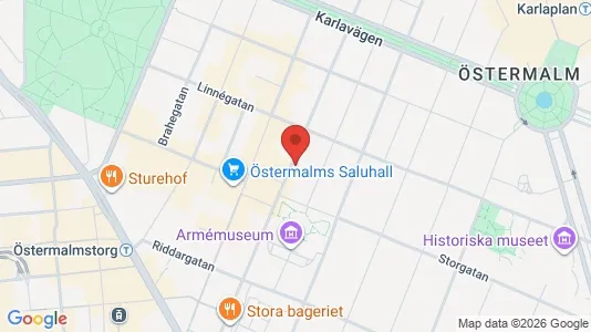 Lägenheter att hyra i Östermalm - Bild från Google Street View