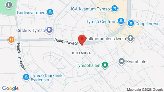 Lägenheter att hyra i Tyresö - Bild från Google Street View