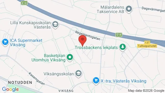 Lägenheter att hyra i Västerås - Bild från Google Street View