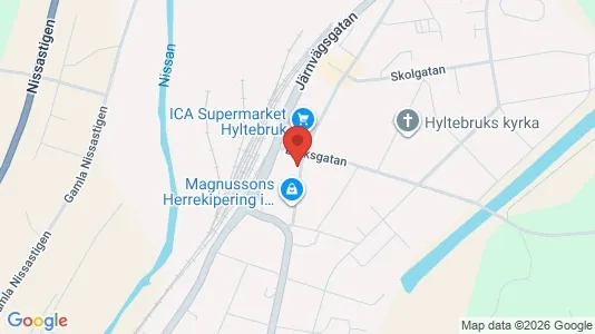 Lägenheter att hyra i Hylte - Bild från Google Street View