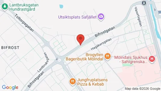 Lägenheter att hyra i Mölndal - Bild från Google Street View