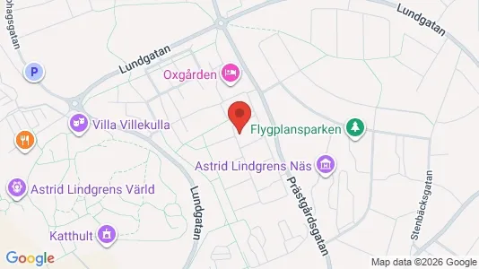 Lägenheter att hyra i Vimmerby - kort over placeringen