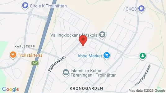 Lägenheter att hyra i Trollhättan - Bild från Google Street View