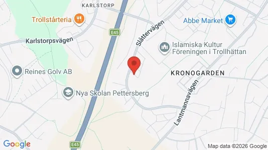 Lägenheter att hyra i Trollhättan - Bild från Google Street View