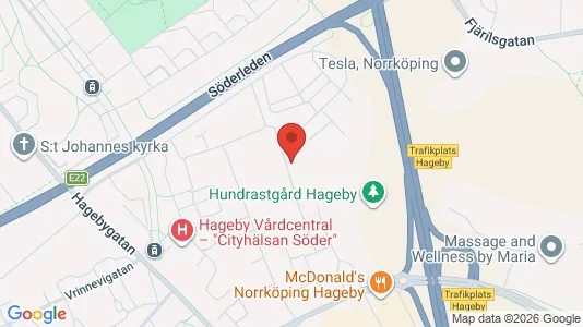 Lägenheter att hyra i Norrköping - kort over placeringen