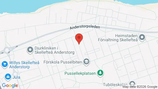 Lägenheter att hyra i Skellefteå - Bild från Google Street View