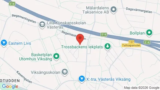 Lägenheter att hyra i Västerås - Bild från Google Street View