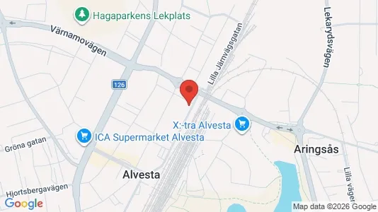 Lägenheter att hyra i Alvesta - Bild från Google Street View