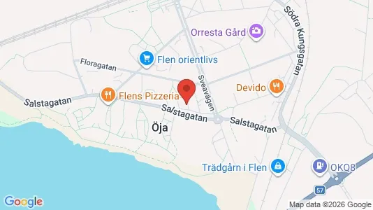 Lägenheter att hyra i Flen - Bild från Google Street View