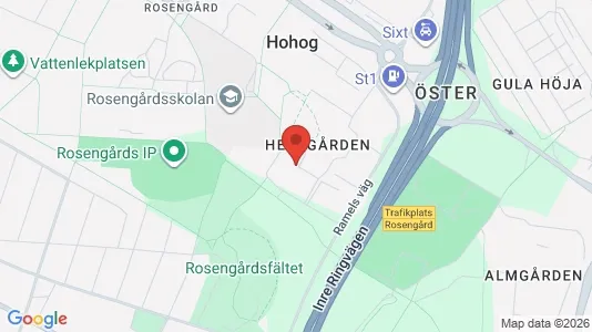 Lägenheter att hyra i Rosengård - Bild från Google Street View