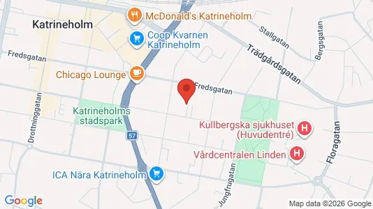 Lägenheter att hyra i Katrineholm - Bild från Google Street View