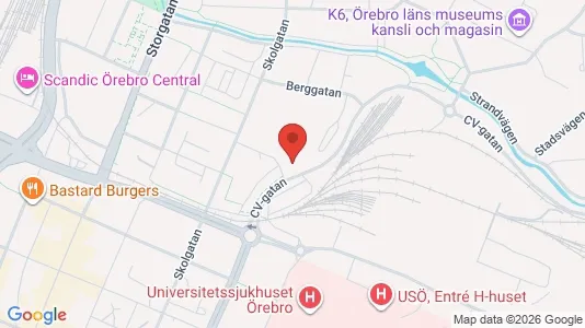 Lägenheter att hyra i Örebro - Bild från Google Street View