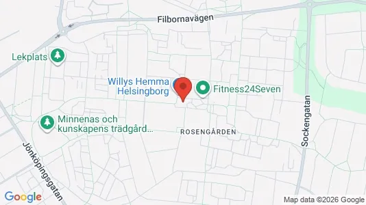 Lägenheter att hyra i Helsingborg - Bild från Google Street View