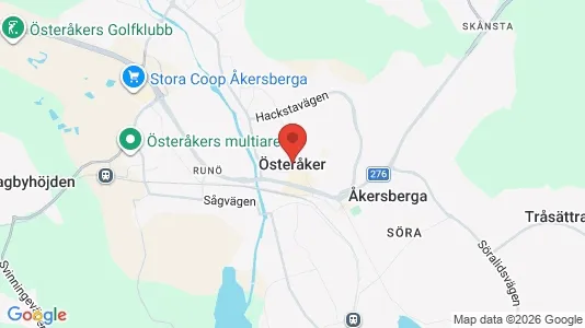 Hus att hyra i Österåker - Bild från Google Street View