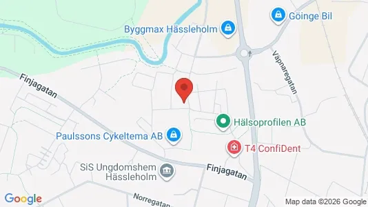 Lägenheter att hyra i Hässleholm - Bild från Google Street View