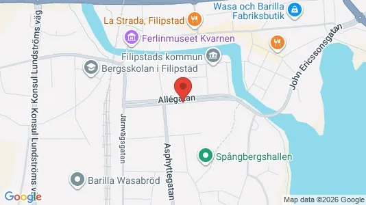 Lägenheter att hyra i Filipstad - Bild från Google Street View