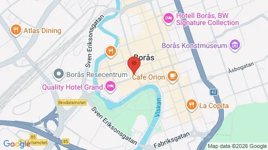Lägenheter att hyra i Borås - Bild från Google Street View