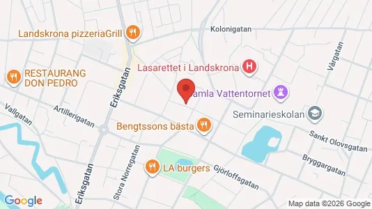 Lägenheter att hyra i Landskrona - Bild från Google Street View