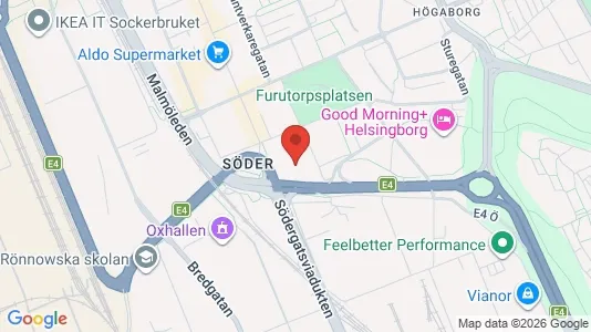 Lägenheter att hyra i Helsingborg - Bild från Google Street View