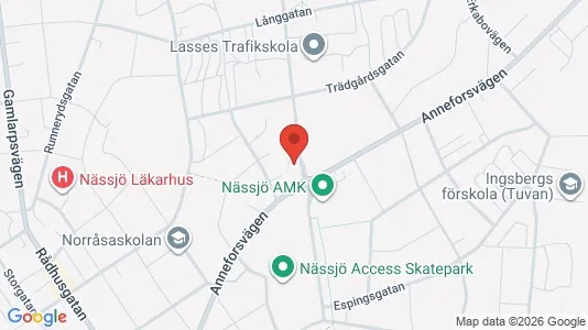 Lägenheter att hyra i Nässjö - Bild från Google Street View