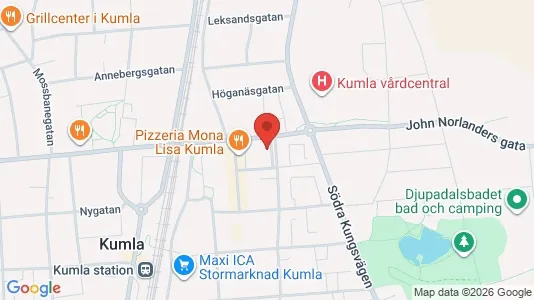 Lägenheter att hyra i Kumla - Bild från Google Street View