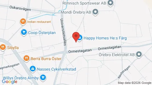 Lägenheter att hyra i Örebro - Bild från Google Street View