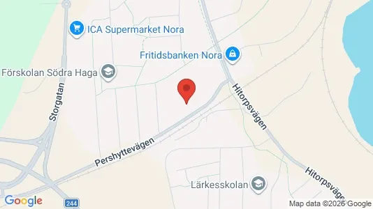 Lägenheter att hyra i Nora - Bild från Google Street View