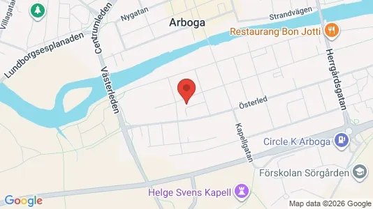 Lägenheter att hyra i Arboga - Bild från Google Street View
