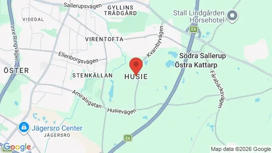 Lägenheter att hyra i Husie - Bild från Google Street View