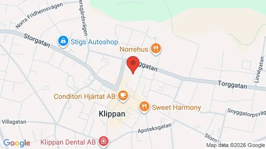 Lägenheter att hyra i Klippan - Bild från Google Street View