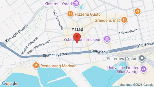 Lägenheter att hyra i Ystad - Bild från Google Street View