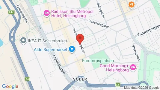 Lägenheter att hyra i Helsingborg - Bild från Google Street View