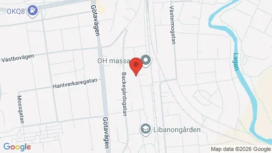 Lägenheter att hyra i Värnamo - Bild från Google Street View