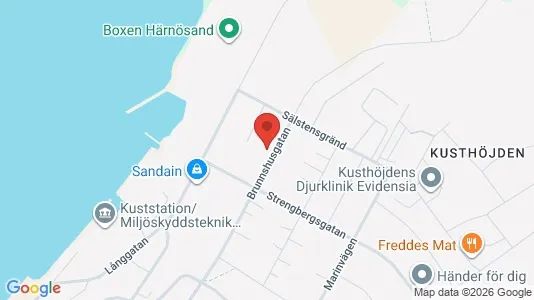 Lägenheter att hyra i Härnösand - Bild från Google Street View