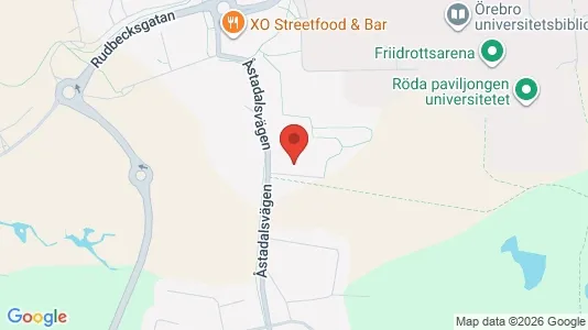 Lägenheter att hyra i Örebro - kort over placeringen
