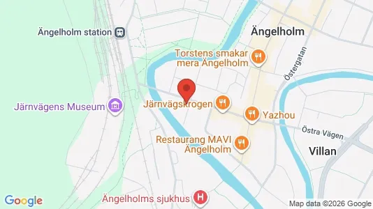 Lägenheter att hyra i Ängelholm - Bild från Google Street View