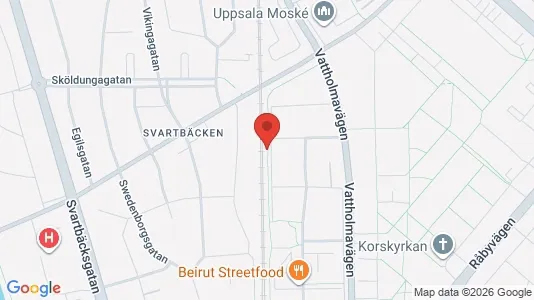 Lägenheter att hyra i Uppsala - Bild från Google Street View