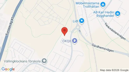 Lägenheter att hyra i Trollhättan - Bild från Google Street View