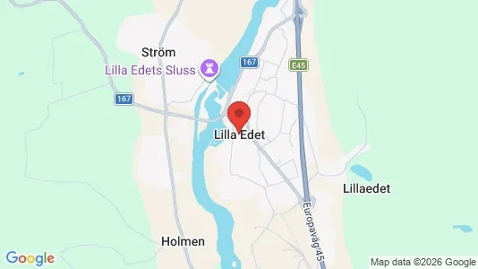 Hus att hyra i Lilla Edet - Bild från Google Street View