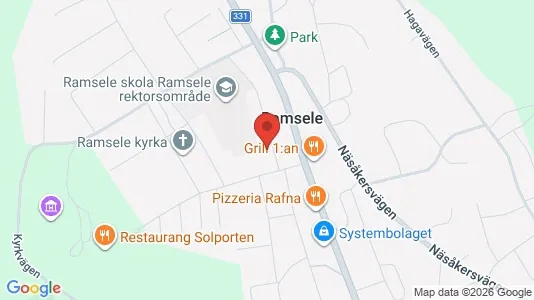 Lägenheter att hyra i Sollefteå - kort over placeringen