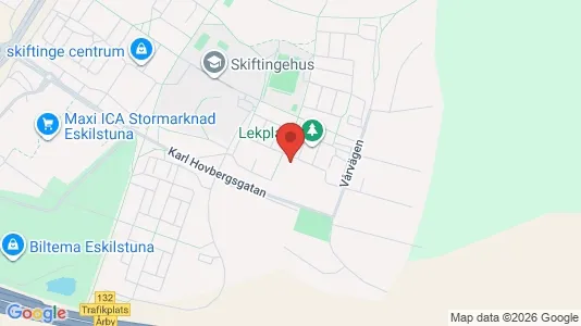 Lägenheter att hyra i Eskilstuna - kort over placeringen