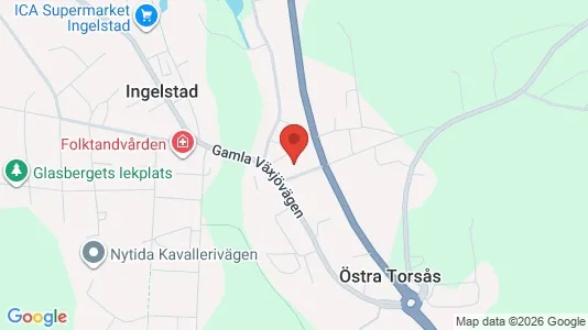Lägenheter att hyra i Växjö - kort over placeringen